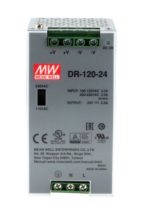 Mean Well DR-120-24 产品图片