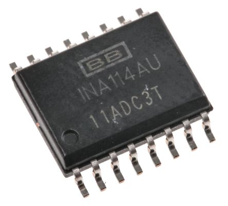 Texas Instruments INA114AU 产品图片