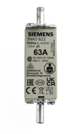 Siemens 3NA3822 产品图片
