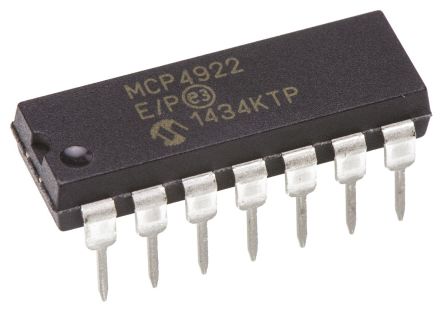 Microchip MCP4922-E/P 产品图片