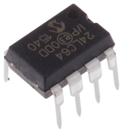 Microchip 24LC64-I/P 产品图片