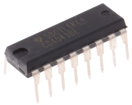 Texas Instruments CD4043BE 产品图片