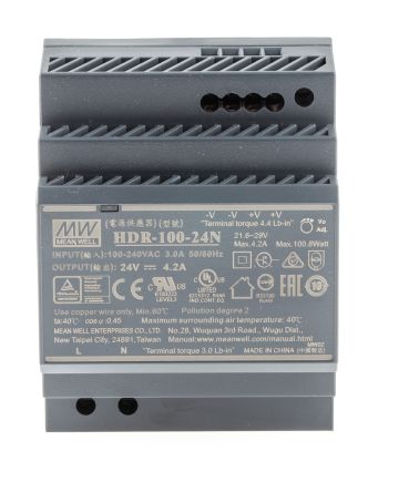 Mean Well HDR-100-24N 产品图片