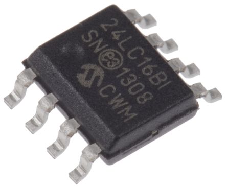 Microchip 24LC16B-I/SN 产品图片