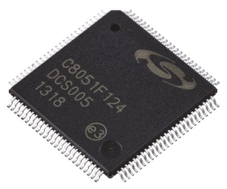 Silicon Labs C8051F124-GQ 产品图片