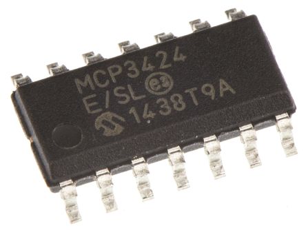 Microchip MCP3424-E/SL 产品图片