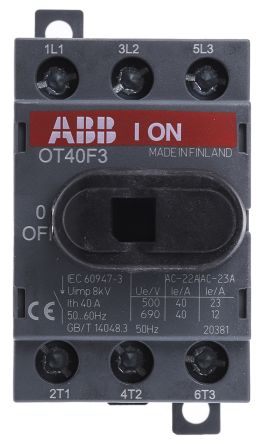 ABB OT40F3  1SCA104902R1001 产品图片