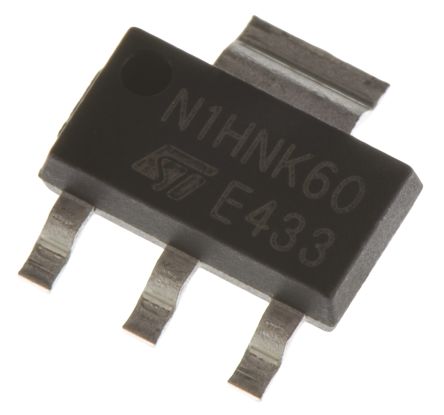 STMicroelectronics STN1HNK60 产品图片