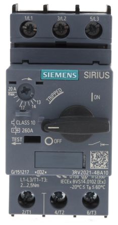 Siemens 3RV2021-4BA10 产品图片