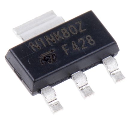STMicroelectronics STN1NK80Z 产品图片