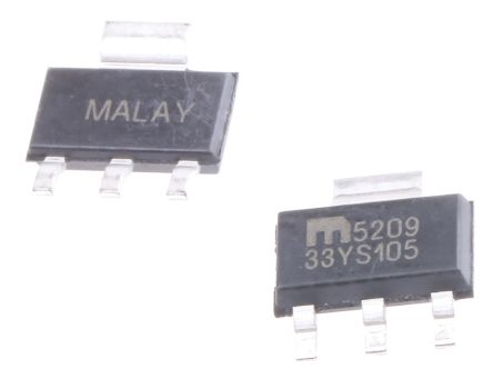 Microchip MIC5209-3.3YS-TR 产品图片