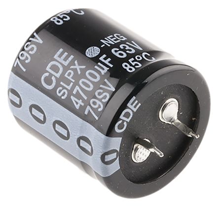Cornell-Dubilier SLPX472M063E3P3 产品图片