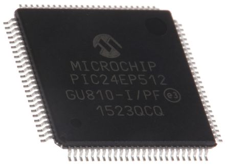 Microchip PIC24EP512GU810-I/PF 产品图片