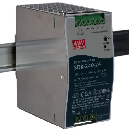 Mean Well SDR-240-24 产品图片