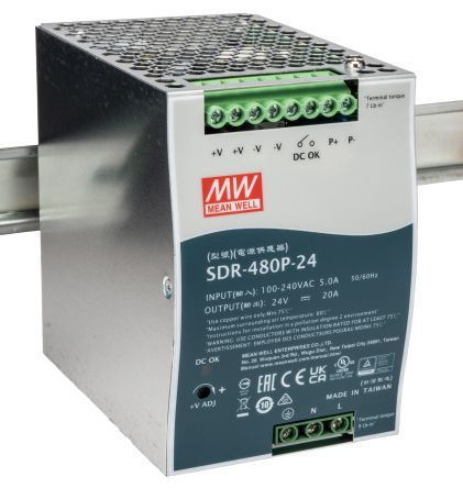 Mean Well SDR-480P-24 产品图片