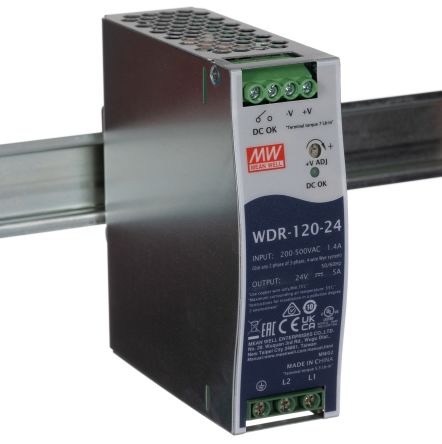 Mean Well WDR-120-24 产品图片