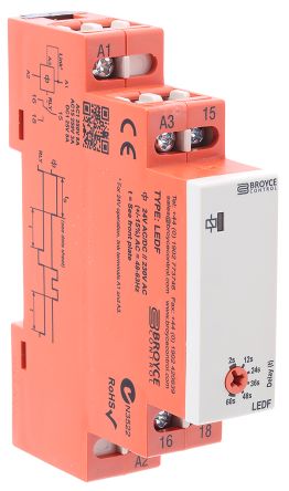 Broyce Control LEDF 24VAC/DC/230VAC. 2-60 Sec 产品图片
