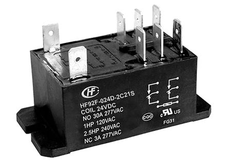 Hongfa Europe GMBH HF92F-024D-2C21S 产品图片