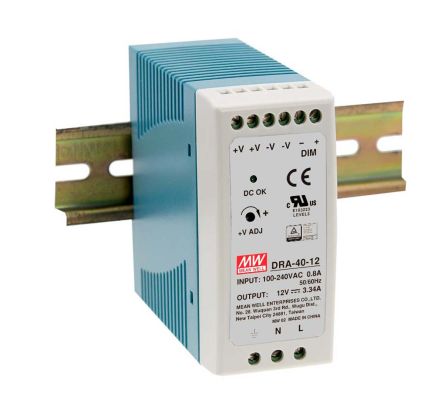 Mean Well DRA-40-24 产品图片
