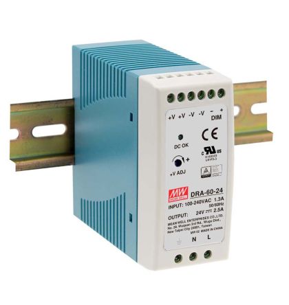 Mean Well DRA-60-24 产品图片