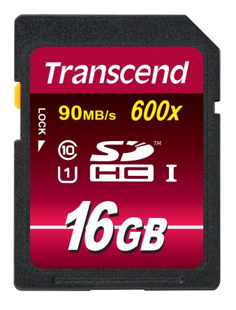 Transcend TS16GSDHC10U1 产品图片
