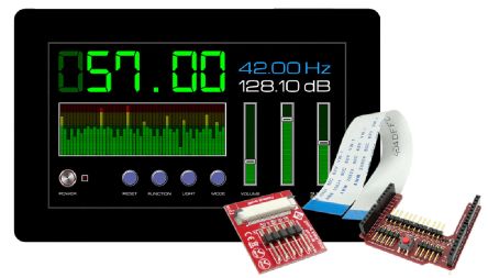 4D Systems gen4-uLCD-70DCT-CLB-AR 产品图片