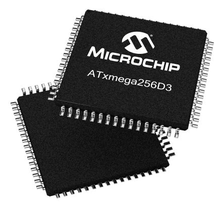 Microchip ATXMEGA256D3-AU 产品图片