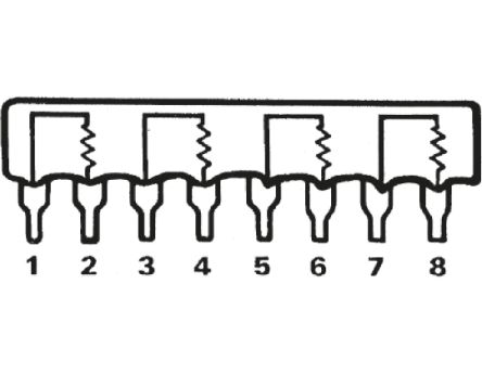 Bourns 4608X-102-101LF 产品图片