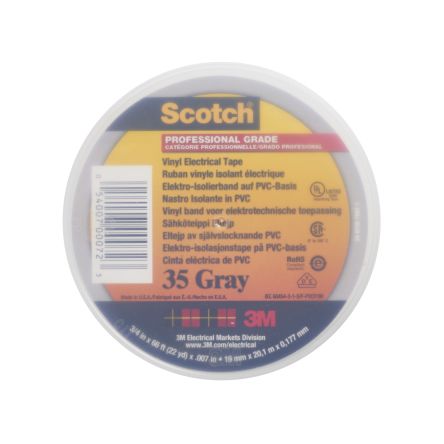 3M SCOTCH 35 GRIS 20 X 19 产品图片