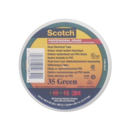 3M SCOTCH 35 VERT 20 X 19 产品图片