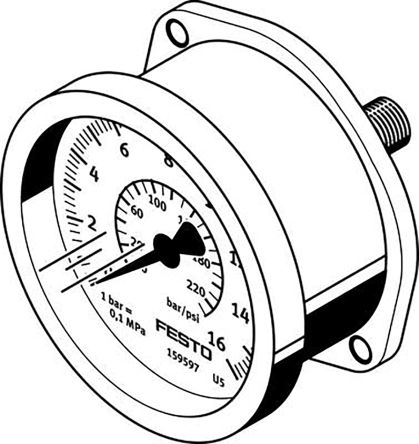 Festo FMA-40-10-1/4-EN 产品图片
