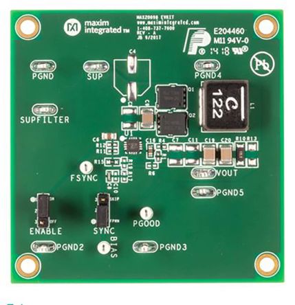 Maxim Integrated MAX20098ATEC/VY+ 产品图片