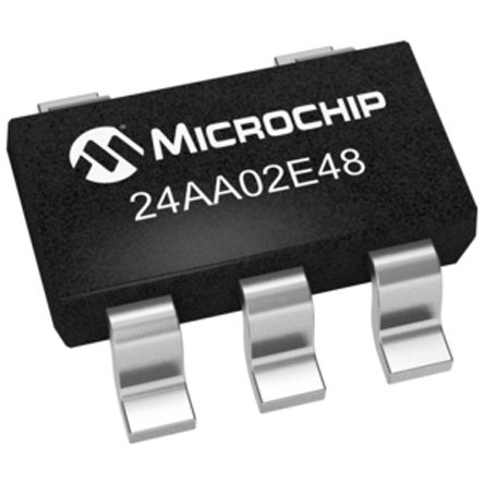 Microchip 24AA02E48T-I/OT 产品图片