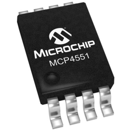 Microchip MCP4551-103E/MS 产品图片