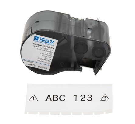 Brady MC-1500-595-WT-BK 产品图片