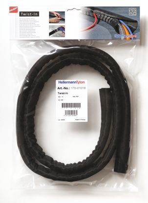 HellermannTyton 170-01014 TWIST-IN 19-PET-BK 产品图片