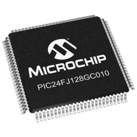 Microchip PIC24FJ128GC010-I/PT 产品图片
