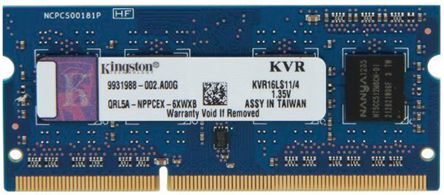 Kingston KVR16LS11/4 产品图片