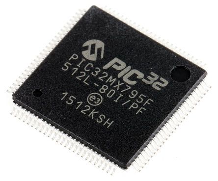 Microchip PIC32MX795F512L-80I/PF 产品图片