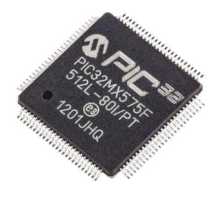 Microchip PIC32MX575F512L-80I/PT 产品图片